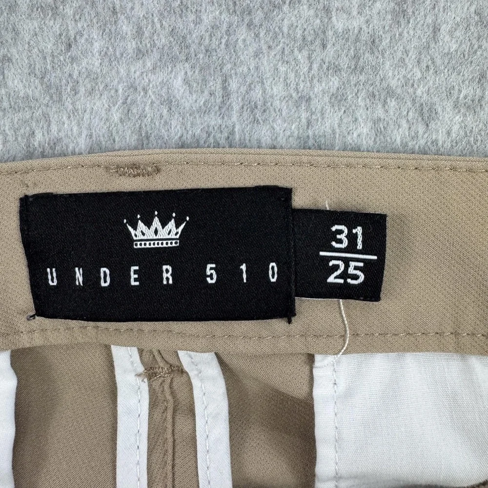 Under 510 Pants Mens 31 Beige Super Stretch Performance Chino Slim Casual 32x25